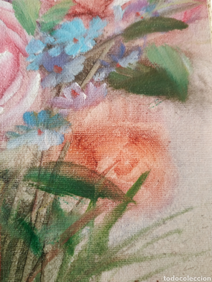 Arte: Cuadro al oleo flores - Foto 5