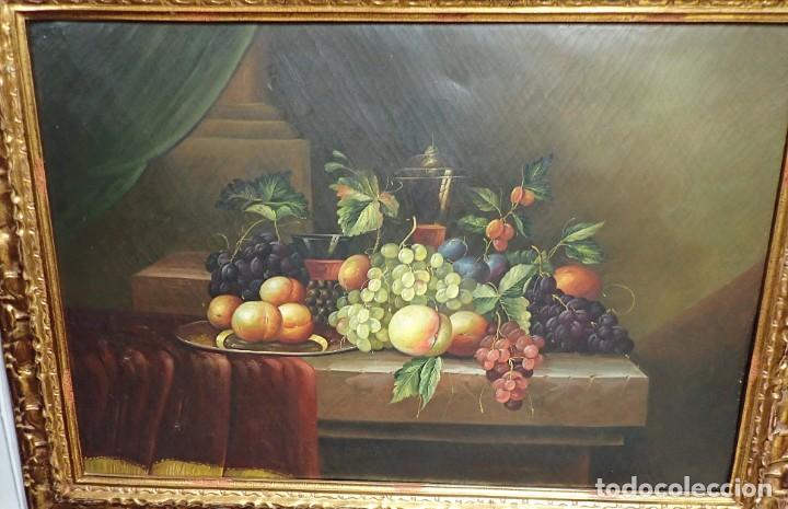 Arte: Bodeg&oacute;n &oacute;leo sobre tabla - Foto 1