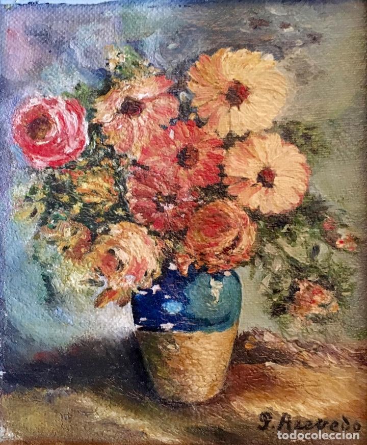 Arte: Bodeg&oacute;n. &Oacute;leo sobre lienzo - Foto 2