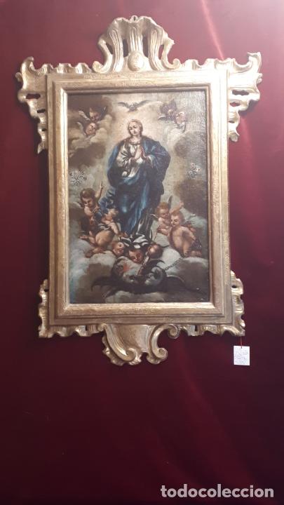 Arte: INMACULADA SIGLO XVIII. - Foto 6