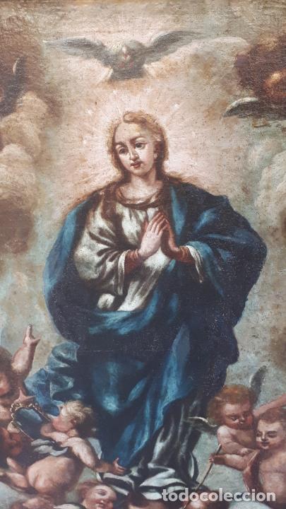Arte: INMACULADA SIGLO XVIII. - Foto 10