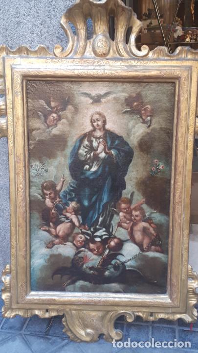 Arte: INMACULADA SIGLO XVIII. - Foto 12