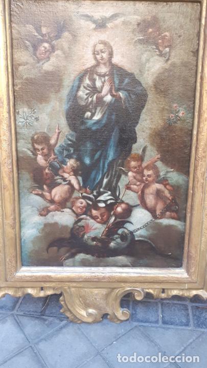 Arte: INMACULADA SIGLO XVIII. - Foto 17