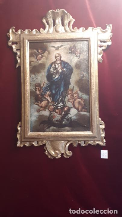 Arte: INMACULADA SIGLO XVIII. - Foto 1