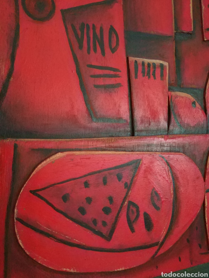Arte: Gran collage en madera de Alceu Ribeiro - Foto 3