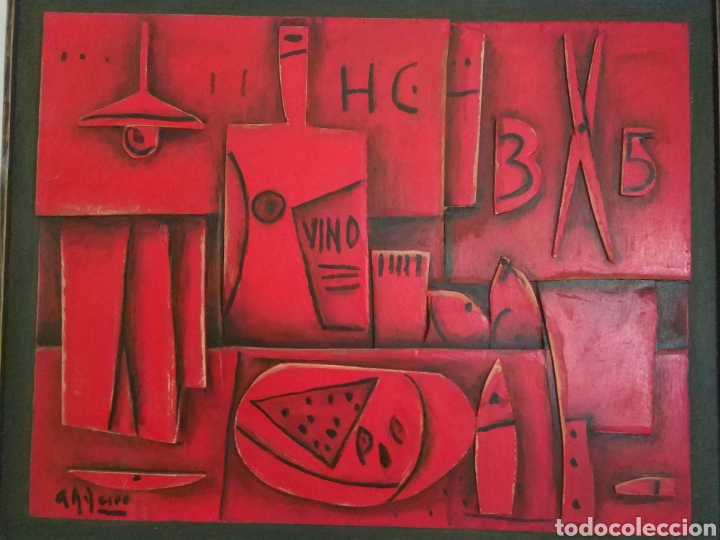 Arte: Gran collage en madera de Alceu Ribeiro - Foto 1