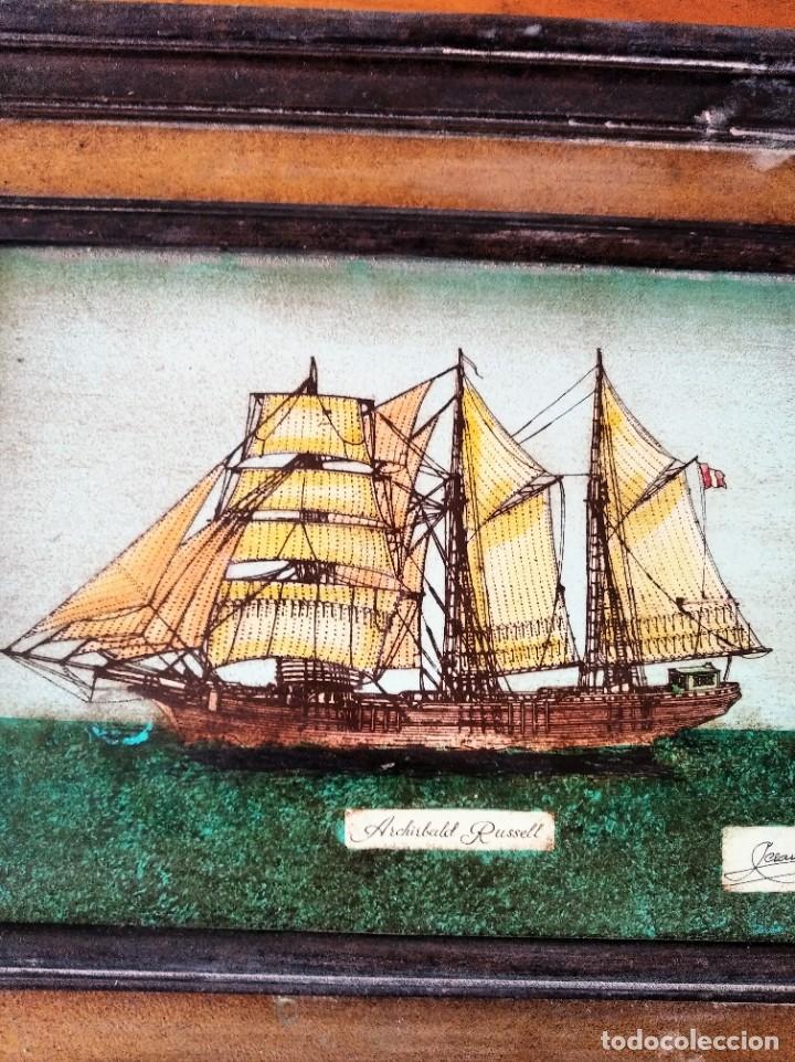 Arte: Cuadro de barco firmado - Foto 2