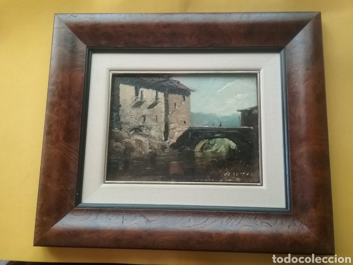 Kunst: De Soto (1915-1984) Paiseje Ripoll 1948 fechado en el reverso.