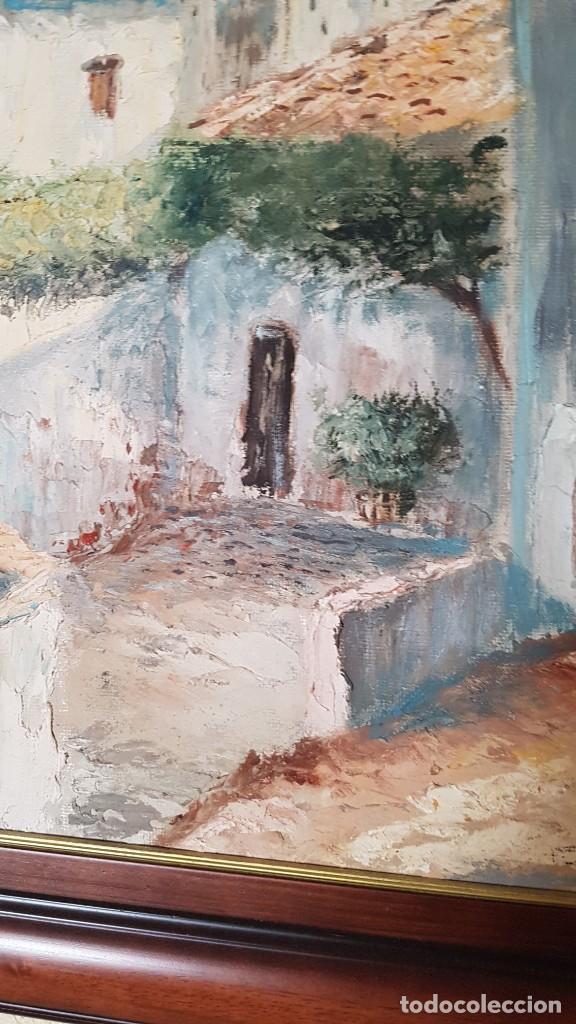 Arte: Cuadro &oacute;leo de Manuel Nieto CASAS DE CAZORLA - Foto 3