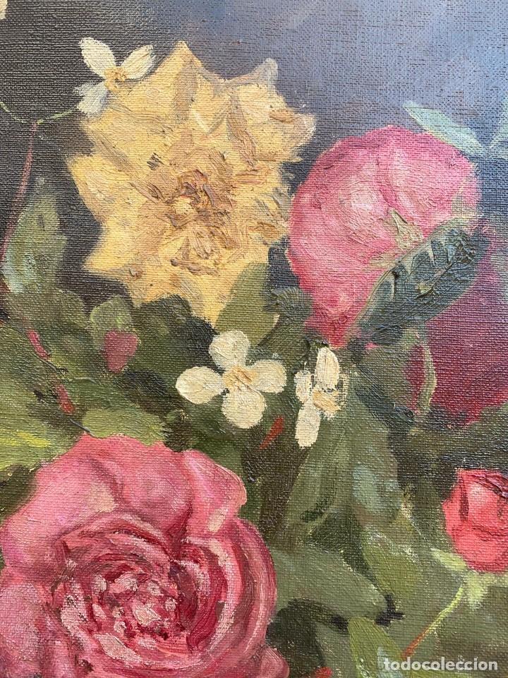 Arte: EUSEBI BOSCH BIERGE * JARRON CON FLORES - Foto 3