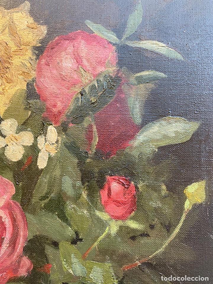 Arte: EUSEBI BOSCH BIERGE * JARRON CON FLORES - Foto 4
