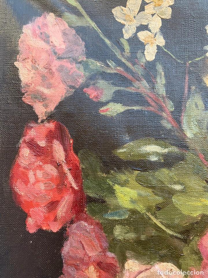 Arte: EUSEBI BOSCH BIERGE * JARRON CON FLORES - Foto 5