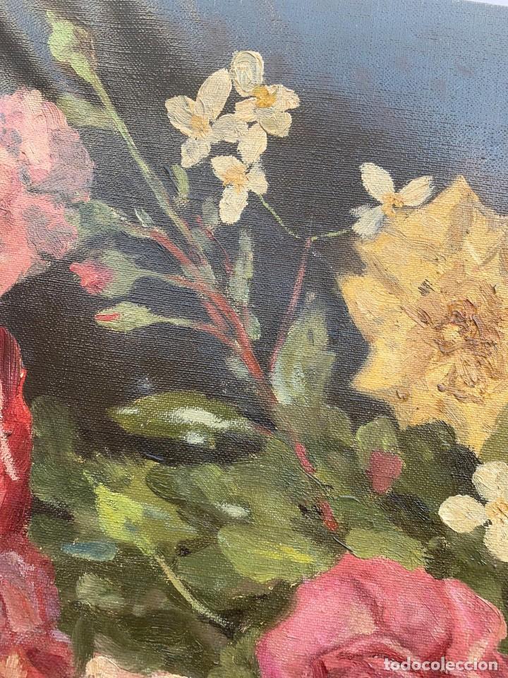 Arte: EUSEBI BOSCH BIERGE * JARRON CON FLORES - Foto 6