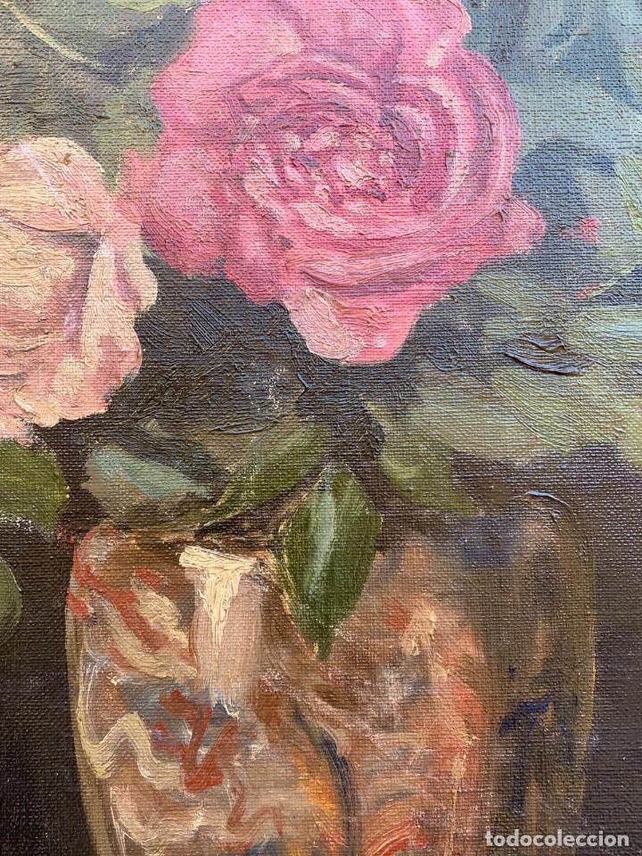 Arte: EUSEBI BOSCH BIERGE * JARRON CON FLORES - Foto 8