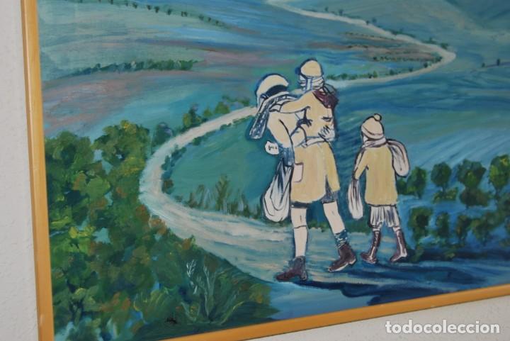 Arte: &Oacute;LEO SOBRE LIENZO - M. DE ALVEAR - Foto 4