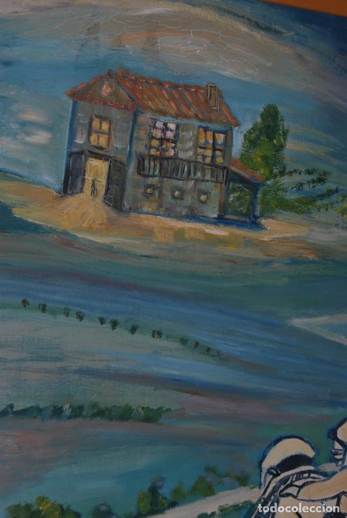 Arte: &Oacute;LEO SOBRE LIENZO - M. DE ALVEAR - Foto 5
