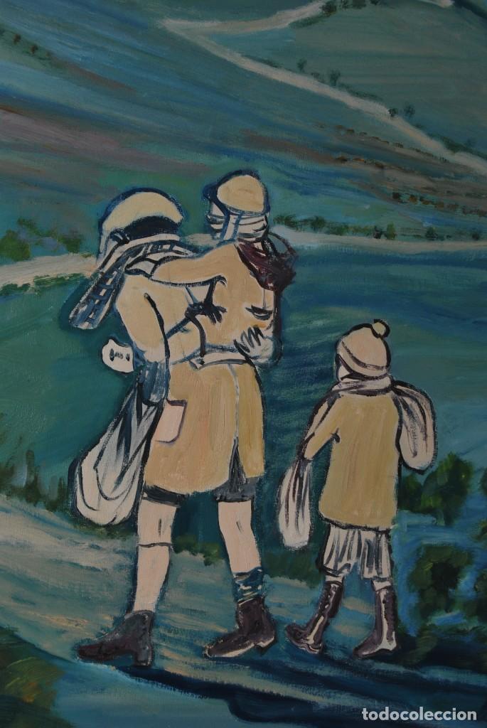 Arte: &Oacute;LEO SOBRE LIENZO - M. DE ALVEAR - Foto 6