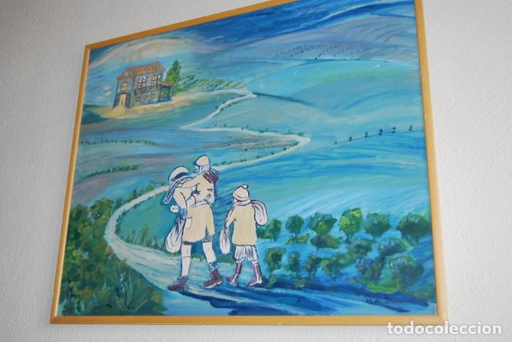 Arte: &Oacute;LEO SOBRE LIENZO - M. DE ALVEAR - Foto 12