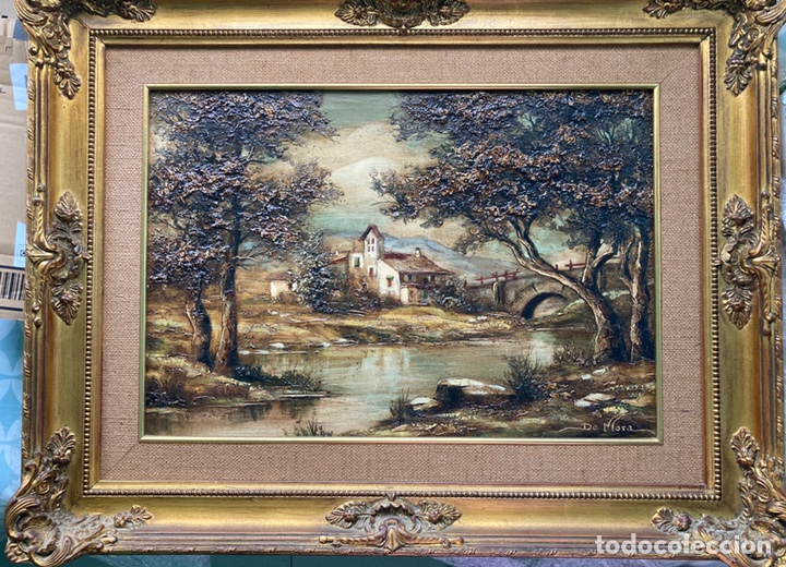 Arte: &Oacute;leo de Joqu&iacute;m Sabat&eacute; de Mora - Foto 1