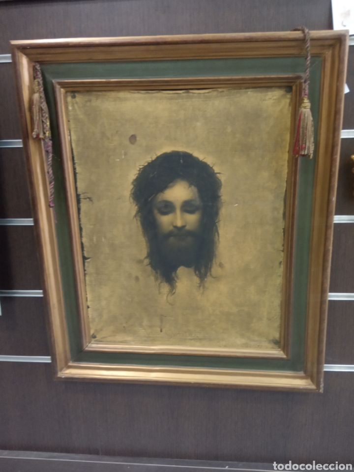 Arte: An&oacute;nimo SXIX.&rdquo;Jes&uacute;s Christus&rdquo;. - Foto 1