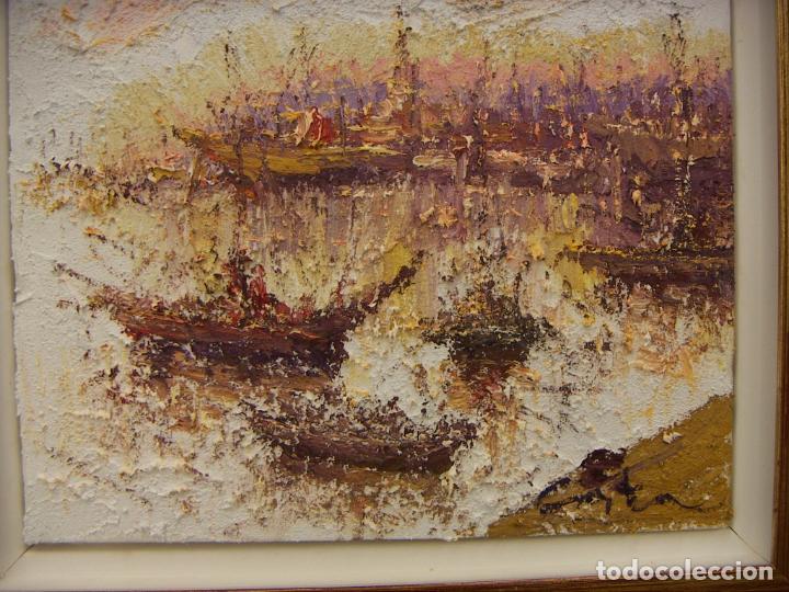 Arte: Oleo con marco firmado - Foto 2
