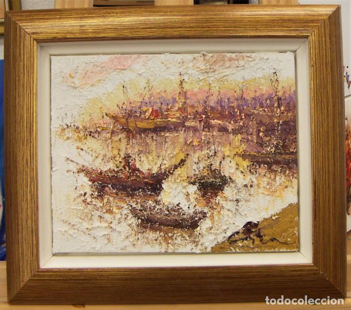 Arte: Oleo con marco firmado - Foto 1