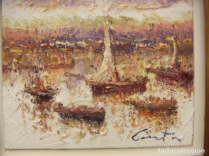 Arte: Oleo con marco firmado - Foto 3