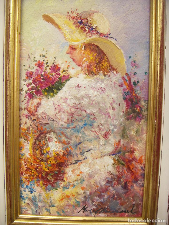 Arte: Oleo con marco firmado - Foto 3