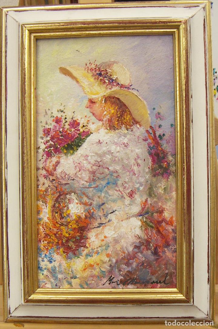 Arte: Oleo con marco firmado - Foto 1