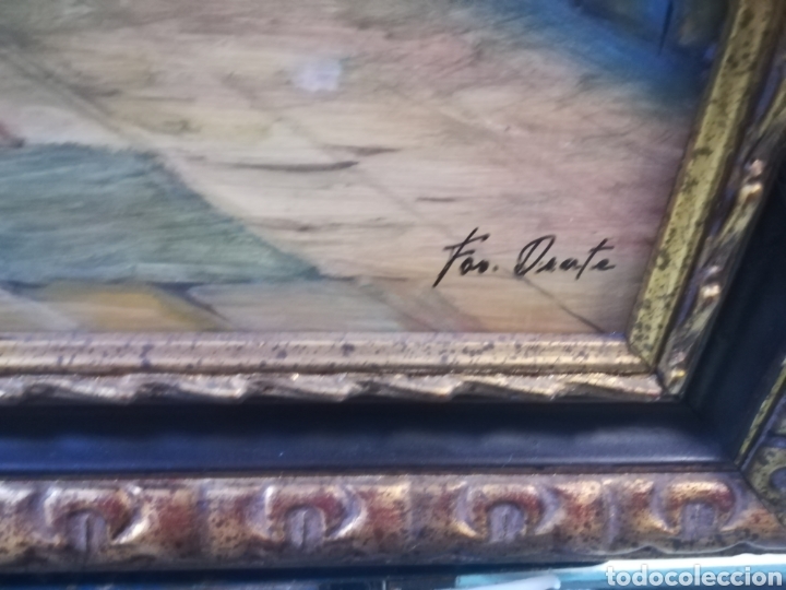 Arte: &Oacute;leo sobre tabla a&ntilde;os 50 - Foto 3