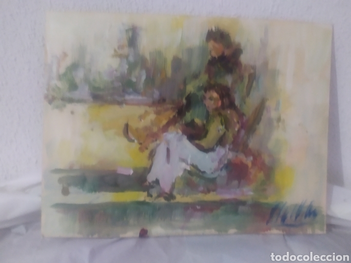 Arte: En la sala de espera (original) - Foto 4
