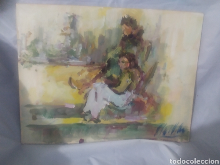 Arte: En la sala de espera (original) - Foto 1