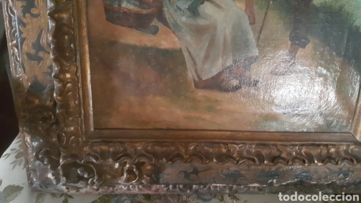 Arte: Oleo escena galante - Foto 4