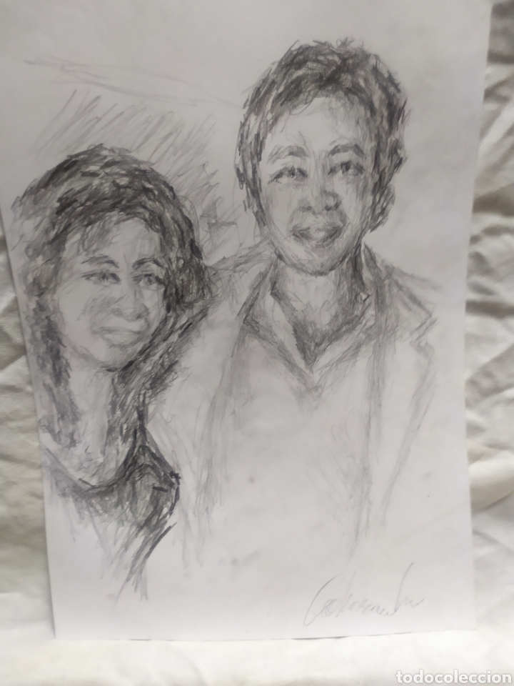 Arte: Pareja (original) - Foto 1