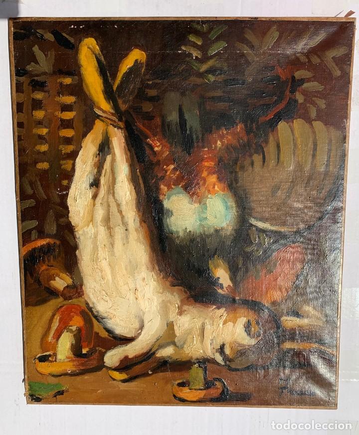 Arte: JOSEP TRUCO PRAT * BODEGON DE CAZA - Foto 1