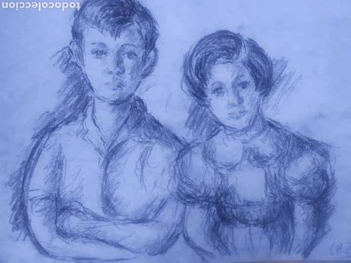 Arte: A Hermanos B retrato (original) - Foto 2