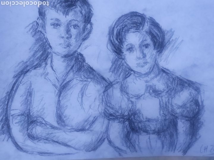 Arte: A Hermanos B retrato (original) - Foto 1