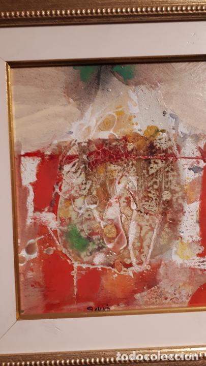 Arte: PINTURA ABSTRACTA. 1980. - Foto 3