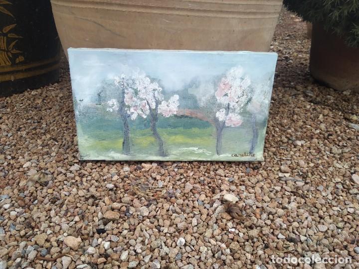 Arte: Pintura almendros en flor - Foto 1