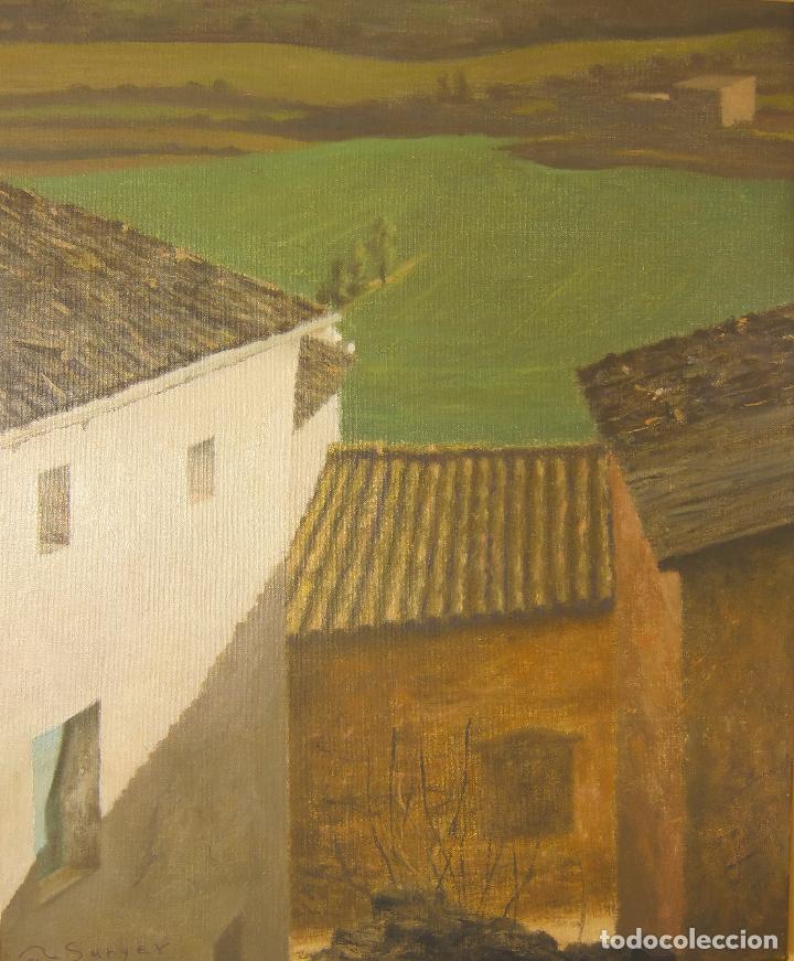 Art: RAIMON SUNYER. ALBEROLA, LLEIDA, 1994, OLEO SOBRE TELA. 46 X 38 CM. FIRMADO Y FECHADO