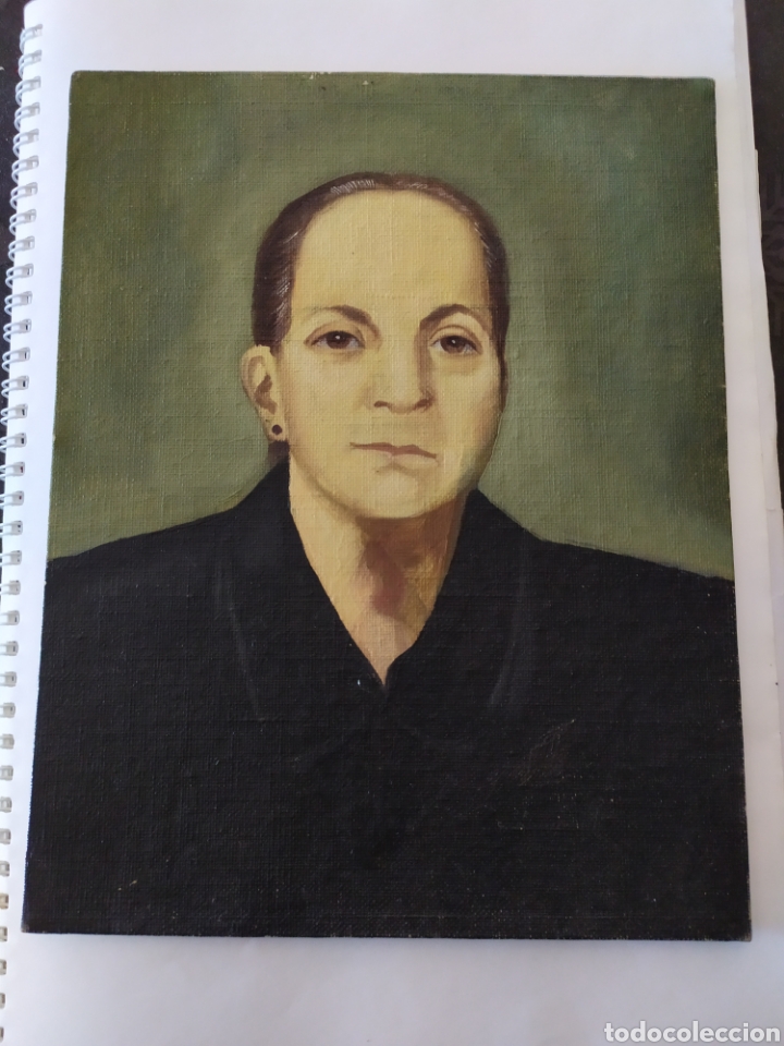 Arte: RETRATO AL &Oacute;LEO DE MUJER - Foto 1