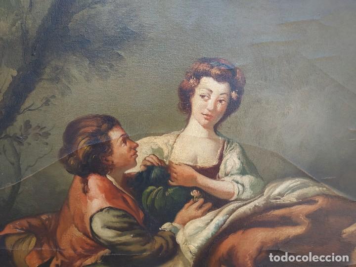 Arte: Cuadro de escuela francesa siglo XIX. - Foto 2