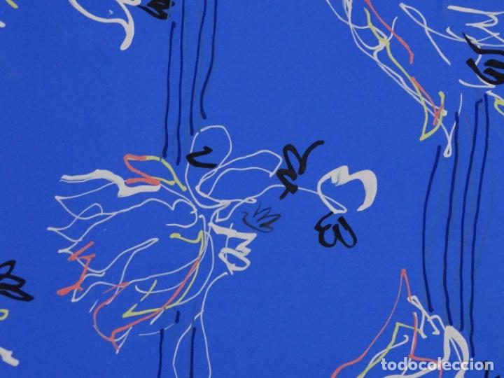 Arte: &Oacute;leo sobre papel. dessing claude, paris. - Foto 4