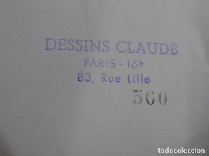 Arte: Dibujo al &oacute;leo.dessing claude, paris. - Foto 8