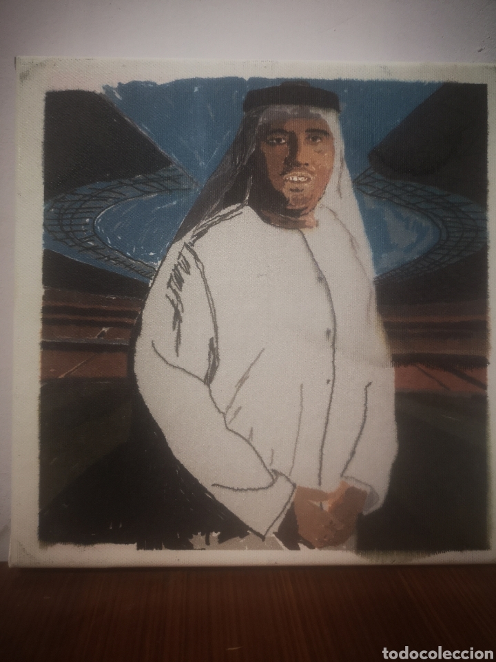 Arte: RETRATO DE ARABE, OLEO SOBRE LIENZO, 24x24cm. Procedente de exposici&oacute;n.