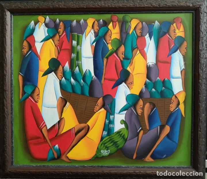 Kunst: Belle peinture acrylique Roland Peinture abstraite