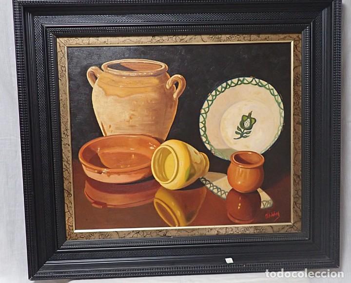 Arte: &oacute;leo sobre lienzo bodeg&oacute;n - Foto 1