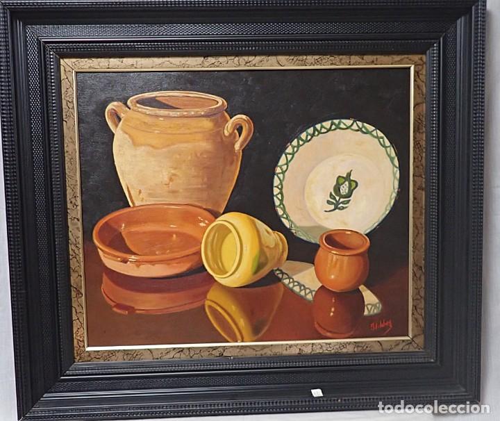 Arte: &oacute;leo sobre lienzo bodeg&oacute;n - Foto 2