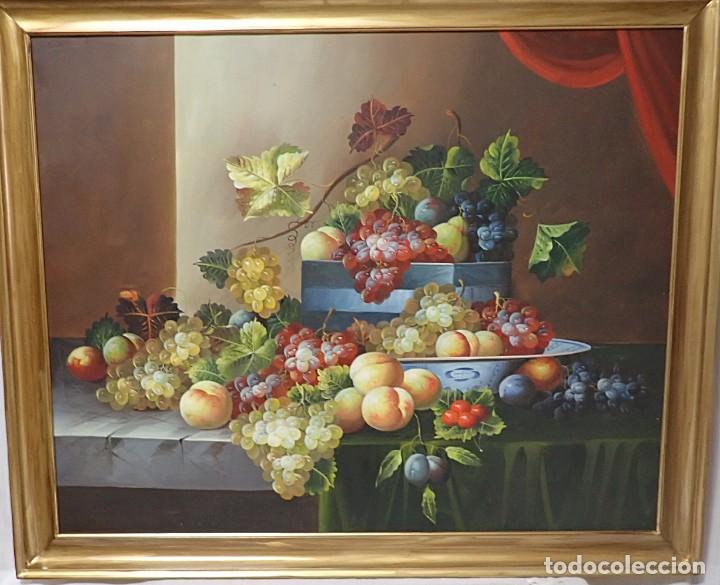 Arte: Bodeg&oacute;n &oacute;leo sobre lienzo - Foto 1