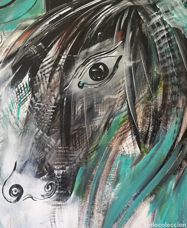 Cuadro Pintura Caballo Acrilico Sobre Lienzo Buy Paintings Directly From The Artist At Todocoleccion